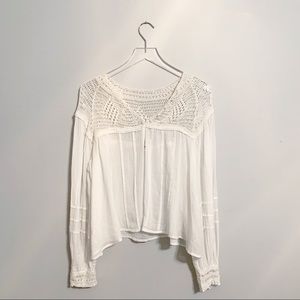 Free People Peasant Blouse